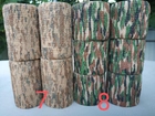 Маскувальна камуфляжна стрічка для зброї (лісна, мультикам, wood) Тейп Tape 5см x 4,50м - изображение 4