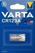 Батарейка CR123A Varta 3V 1шт Блистер