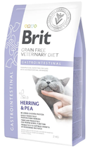 Сухой корм для кошек Brit VD Gastrointestinal при заболеваниях желудочно-кишечного тракта с сельдью