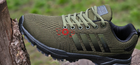 Кросівки чоловічі хакі зелені літні сітка тактичні з гумовою накладкою 43р Код: 3215 - зображення 5