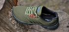 Кросівки чоловічі хакі зелені літні сітка тактичні з гумовою накладкою 42р Код: 3215 - зображення 7