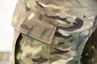 Штани військові камуфляжні мультикам Ріп-Стоп. Тактичний одяг розмір 52 (BEZ-2207) - зображення 7