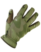 Рукавички тактичні KOMBAT UK Delta Fast Gloves XL мультікам (kb-dfg-btp) - изображение 1