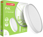 Светильник потолочный с пультом управления ПУ Eurolamp LED Smart light Ink N4 50W 3000K-6000K
