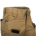 Шорты тактические мужские UTS (Urban tactical shorts) 8.5"® - Polycotton Ripstop Helikon-Tex Ash grey (Пепельный серый) XXXXL/Regular - изображение 8
