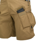 Шорти тактичні чоловічі UTS (Urban tactical shorts) 8.5"® - Polycotton Ripstop Helikon-Tex Khaki (Хакі) XXXXL/Regular - зображення 4