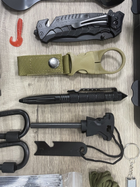 Набір багатофункціональний 20 в 1 Military Kit, Спорядження та інструмент (MT20) набор для выживания - зображення 4