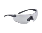 Тактические баллистические защитные очки с сменными линзами в черном цвете - изображение 4