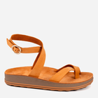 Sandały damskie skórzane Fantasy Sandals Amalfi S333 41 Pomarańczowe (5207200164777) - obraz 1