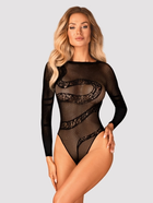 Body erotyczne Obsessive B137 S/M/L Czarny (5901688238103)