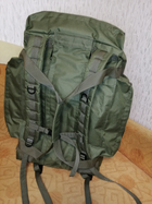 Рюкзак військовий, тактичний баул-сумка олива 70 л, 64*40*25 см, арт.301 - зображення 3