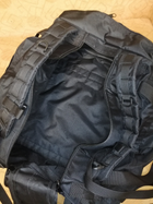 Рюкзак військовий, тактичний баул-сумка чорний 70 л, 64*40*25 см, арт.30102 - зображення 6