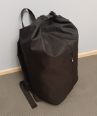 Сумка дорожня тактична 100 л Чорна, туристичний рюкзак, вологозахисний речовий мішок MELGO - зображення 1