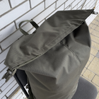Сумка дорожня тактична, туристичний рюкзак 65 л Олива MELGO вологозахисний речовий мішок - зображення 5