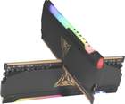 Pamięć RAM Patriot DDR4-3200 16384MB PC4-25600 (zestaw 2x8192) Viper Steel RGB (PVSR416G320C6K) - obraz 5
