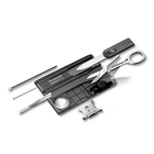 Ніж Victorinox SwissCard Lite Transparent Black (0.7333.T3)