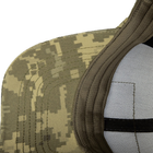 Тактическая бейсболка с гидрофобной пропиткой Tactic Canvas ММ14 Camotec - изображение 7