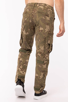 Мужские штаны XXL цвет хаки No Brand ЦБ-00197757 - изображение 3