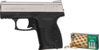 Пистолет сигнальный Carrera Arms "Leo" MR14 Satina + Холостые патроны STS пистолетные 9 мм 50 шт (300406943_19547199) - изображение 1
