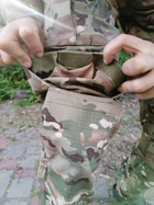 Комплект одягу мультикам літній камуфляж форма S РОСТ 165-170 СМ / 55-60 КГ військове забарвлення - зображення 5