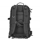 Тактический военный штурмовой армейский рюкзак HardTime 27 литров черный - изображение 2