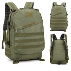 Тактичний військовий армійський рюкзак HardTime 36 літрів олива - зображення 2