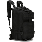 Армейский военный тактический штурмовой рюкзак HardTime 20 литров черный - изображение 1