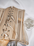 Корсет на одежду на 16ти косточках с прозрачными вставками люкс XS-6XL р. (5113) (SK-29936201) - изображение 3