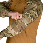 Боевая рубашка тактическая летняя CamoTec CM RAID 2.0 Multicam/Coyote убакс мультикам 3XL - изображение 7