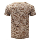 Тактическая футболка Flas; XL/50-52; 100% Хлопок. Пиксель Desert. Армейская футболка. - изображение 4