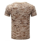 Тактическая футболка Flas; M/44-46; 100% Хлопок. Пиксель Multicam. Армейская футболка. - изображение 4