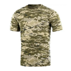 Тактическая футболка Flas; XL/50-52; 100% Хлопок. Пиксель Multicam. Армейская футболка. - изображение 2