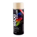 Эмаль аэрозольная универсальная декоративная Maxi Color RAL 1001 Бежевая 400 мл (MX1001)