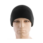 Шапка Watch Cap фліс (260г/м2) with Slimtex Black M - зображення 1