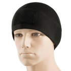 Шапка Watch Cap Elite флис с липучкой (270г/м2) Black XL - изображение 1