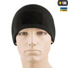 Шапка Watch Cap Elite флис с липучкой (270г/м2) Black L - изображение 5