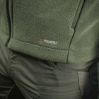 M-Tac кофта Nord Fleece Polartec Army Olive, армійська кофта олива S Fleece, тактична кофта, військова кофта - зображення 7