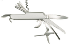 Нож TOPEX перочинный, 11 функций, нержавеющая сталь (98Z116) - изображение 1