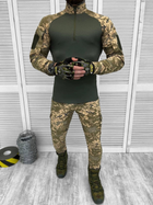 Тактичний військовий костюм Faster ( Убакс + Штани ), Камуфляж: Піксель, Розмір: M - зображення 1