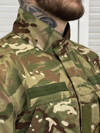 Тактичний військовий Статутний костюм ГОСТ ( Кітель + Штани ), Камуфляж: Мультикам, Розмір: S - зображення 6