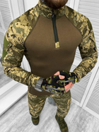 Тактичний військовий костюм Attac ( Кітель + Убакс + Штани ), Камуфляж: Піксель ЗСУ, Розмір: XL - зображення 6