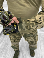 Тактичний військовий костюм Tactical ( Убакс + Штани ), Камуфляж: Піксель ЗСУ, Розмір: XL - зображення 6