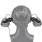 Кріплення Чебурашка на шолом для тактичних навушників Earmor/Impact/Walkers Чорний - зображення 6