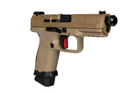 Страйкбольний пістолет Cybergun Canik TP9 Elite Combat Pistol Tan - зображення 3