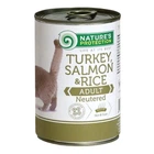 Влажный корм Nature's Protection Neutered Turkey, Salmon&Rice