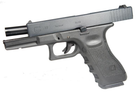Пістолет WE Glock 17 Gen3. WE-057 GBB Black (Страйкбол 6мм) - изображение 8