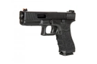 Пістолет D-Boys Glock 17 Gen.4 854 CO2 Black (Страйкбол 6мм) - зображення 3