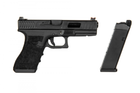 Пістолет D-Boys Glock 17 Gen.4 854 CO2 Black (Страйкбол 6мм) - зображення 8