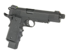 Пістолет Army Colt 1911 R32 GBB Black страйкбол 6мм - зображення 3