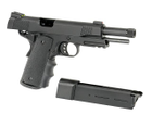 Пістолет Army Colt 1911 R32 GBB Black страйкбол 6мм - зображення 6